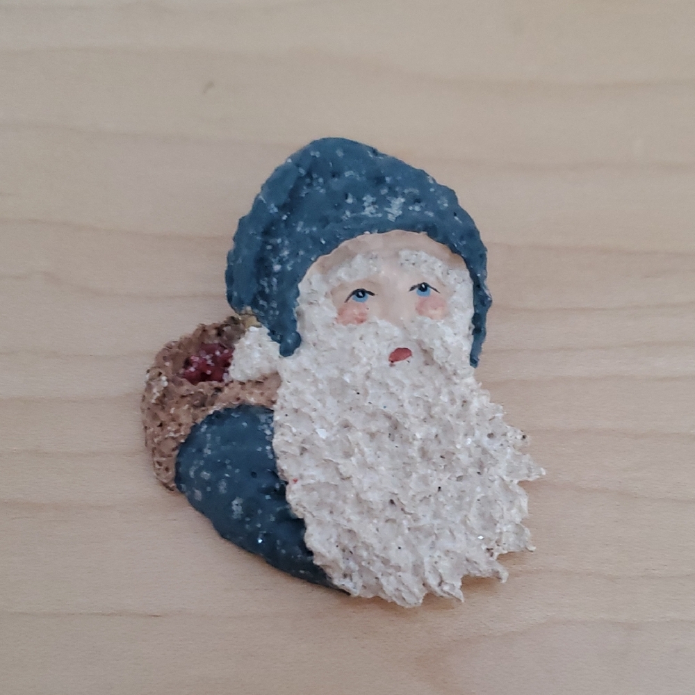 Vintage Santa Claus Brooch